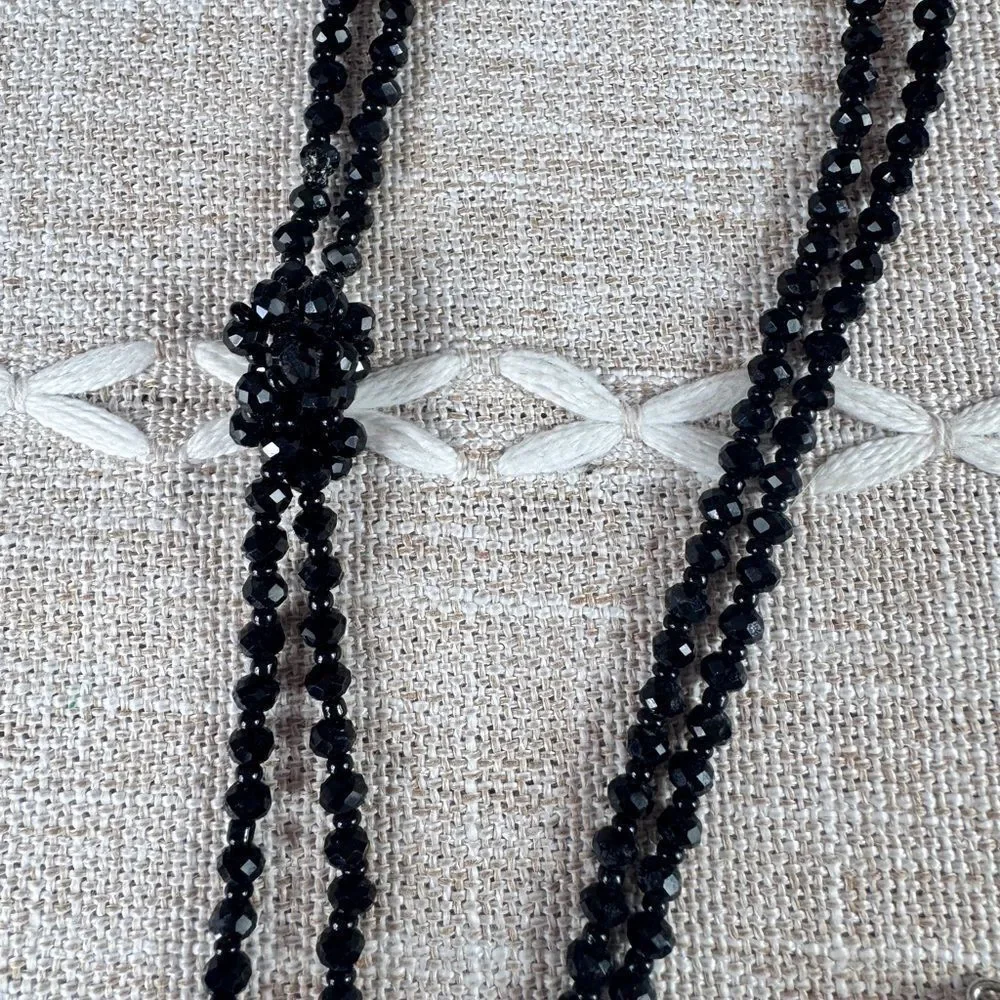 Zara Black Onyx Pendant Necklace